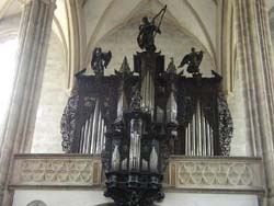 Varhany v kostele sv. Jakuba v Brn