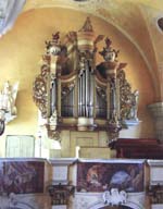 Varhany v kostele Stt sv. jana Ktitele v Hranicch