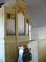 Varhany v kostele sv. Vclava v Nemoticch