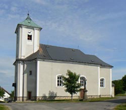 Kostel sv. Jana Nepomuckho v Cotkytli